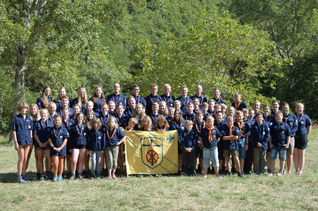 Stamm Franken auf der Großfahrt 2019 - Tarnschlucht, Frankreich